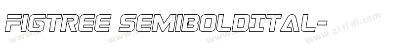 Figtree SemiBoldItal字体转换